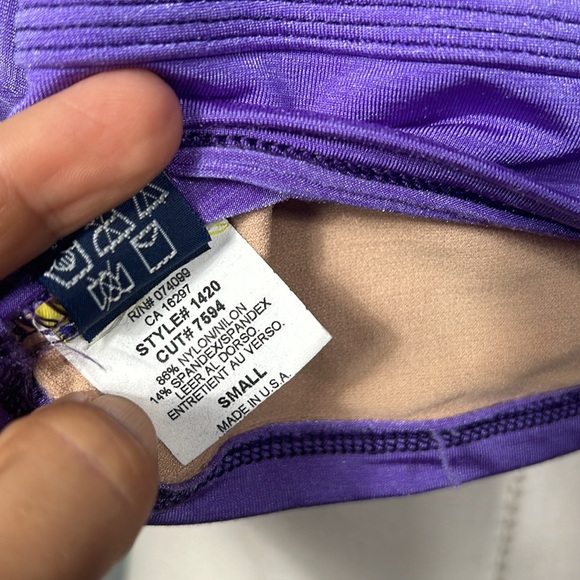 Esprit Tank Top and Bottom Lilac Bikini Set size small - Picture 9 of 12